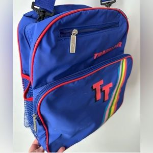 Vintage Trafalgar rainbow bag